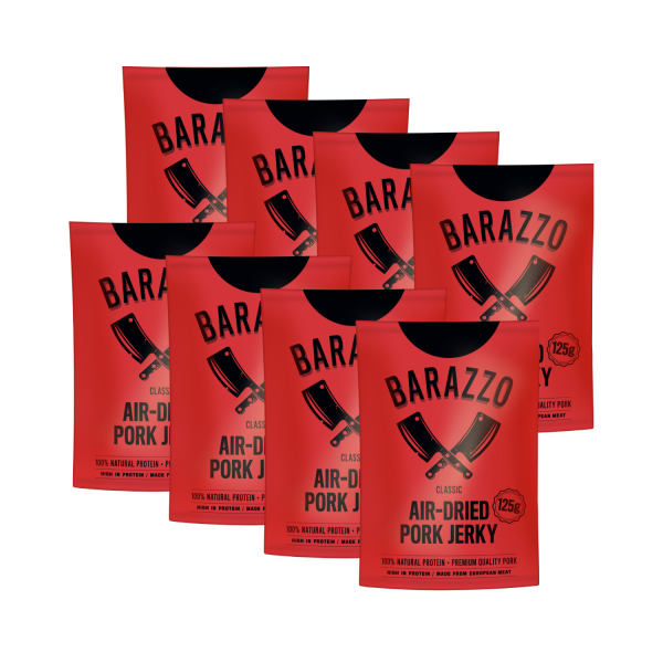 Barazzo Pork Jerky Classic 1 kg (8x125g)